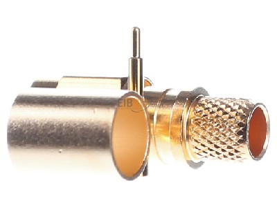Ansicht rechts Telegrtner J01150A0611 SMA-Kabelstecker cr/cr AU G30 (1.5/3.8) 