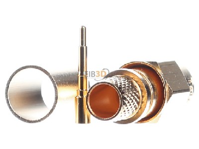 Ansicht hinten Telegrtner J01150A0611 SMA-Kabelstecker cr/cr AU G30 (1.5/3.8) 