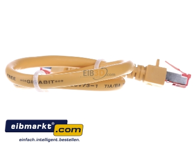 Back view EFB-Elektronik EC6000 0,5m ge S/FTP RJ45 8(8) Patch cord Cat.6 0,5m - 
