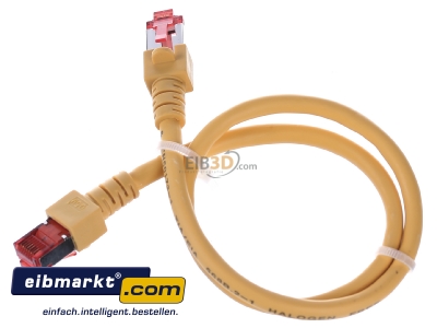 View top right EFB-Elektronik EC6000 0,5m ge S/FTP RJ45 8(8) Patch cord Cat.6 0,5m - 
