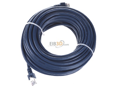 View top right EFB-Elektronik EC5000 15m bl SF/UTP RJ45 8(8) Patch cord Cat.5E 15m 
