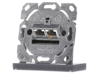 Front view Telegrtner J00020A0395 RJ45 8(8) Data outlet 6A (TIA) 
