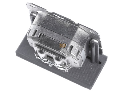 Top rear view Telegrtner J00020A0395 RJ45 8(8) Data outlet 6A (TIA) 
