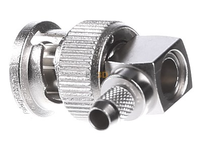 View on the right Telegrtner J01000A1257 BNC plug connector 
