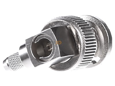 Back view Telegrtner J01000A1257 BNC plug connector 
