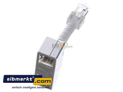 View up front Metz Connect 130548-01-E Set Cable sharing adapter RJ45 8(8) 
