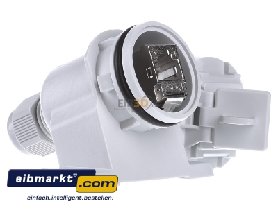 View on the left Telegrtner J00020A0436 RJ45 8(8) jack
