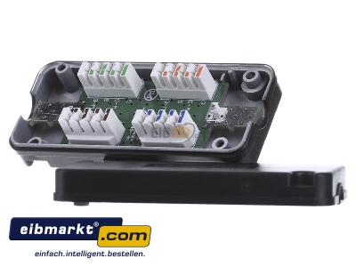Frontansicht Telegrtner J00060A0069 Verbindungsmodul VM8-8Cat.7A(1000MHz) 