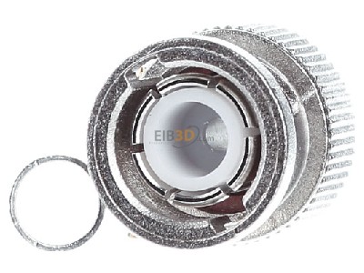 Back view Telegrtner J01000A1255Z BNC plug connector 
