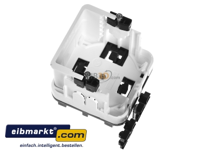 View top left Telegrtner H02010B0013 Junction box for wall duct rear mounted - 
