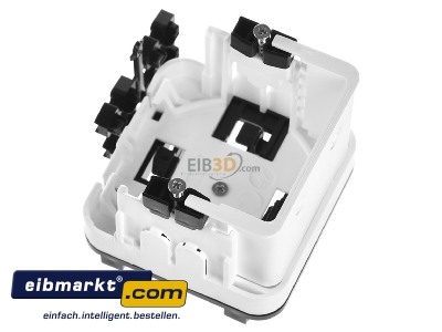 View top right Telegrtner H02010B0013 Junction box for wall duct rear mounted - 
