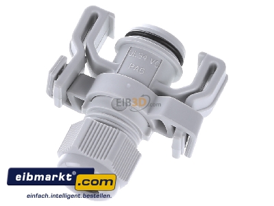 Ansicht oben hinten Telegrtner J00026A0150 RJ45-Stecker 8-pol. 8(8) IP67 
