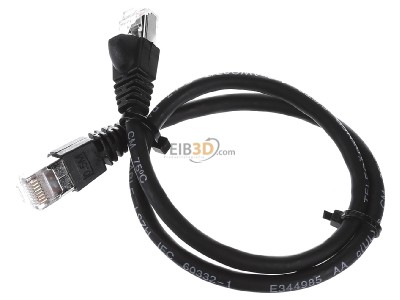 View top right Telegrtner L00000A0077 RJ45 8(8) Patch cord 6A (IEC) 0,5m 
