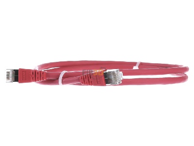 Front view Telegrtner L00000A0083 RJ45 8(8) Patch cord 6A (IEC) 1m 
