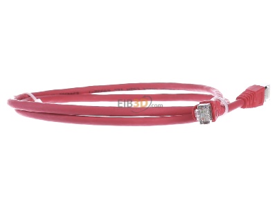 View on the left Telegrtner L00000A0083 RJ45 8(8) Patch cord 6A (IEC) 1m 
