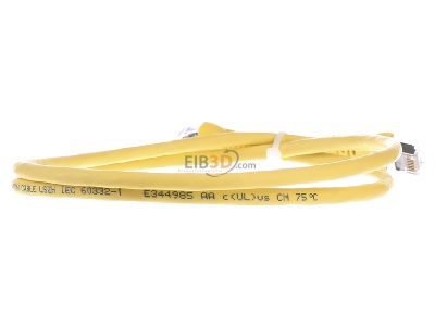 Ansicht hinten Telegrtner L00000A0085 Patchkabel S/FTP 6A ge 1,0m 