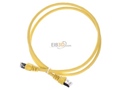 Ansicht oben vorne Telegrtner L00000A0085 Patchkabel S/FTP 6A ge 1,0m 