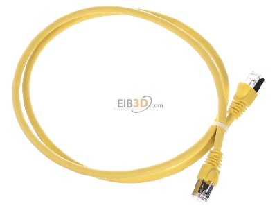 Ansicht oben links Telegrtner L00000A0085 Patchkabel S/FTP 6A ge 1,0m 