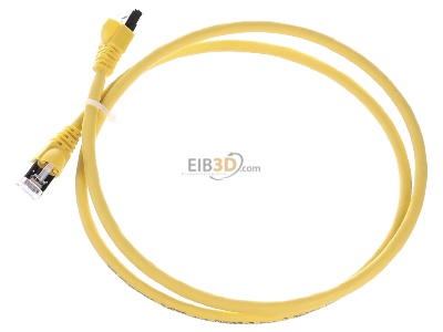 Ansicht oben rechts Telegrtner L00000A0085 Patchkabel S/FTP 6A ge 1,0m 