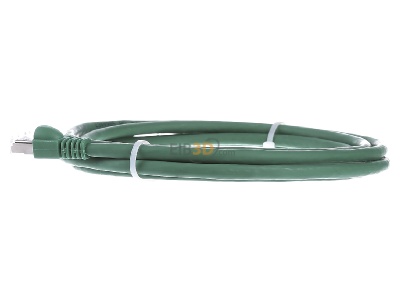 Ansicht rechts Telegrtner L00001A0085 Patchkabel S/FTP 6A gn 2,0m 1x180 