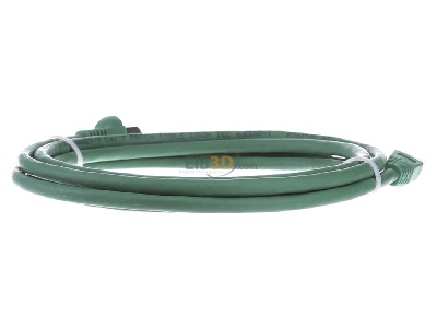 Ansicht hinten Telegrtner L00001A0085 Patchkabel S/FTP 6A gn 2,0m 1x180 