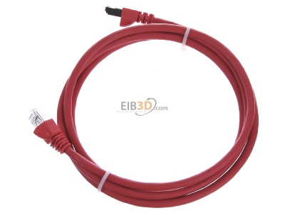 View top right Telegrtner L00001A0086 RJ45 8(8) Patch cord 6A (IEC) 2m 
