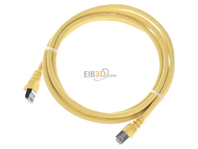 Ansicht oben vorne Telegrtner L00001A0088 Patchkabel S/FTP 6A ge 2,0m 1x180 