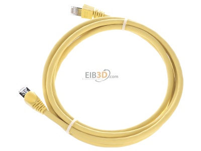 Ansicht oben rechts Telegrtner L00001A0088 Patchkabel S/FTP 6A ge 2,0m 1x180 