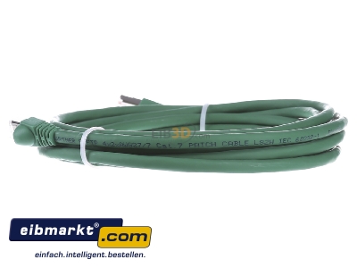 Ansicht rechts Telegrtner L00002A0113 Patchkabel S/FTP 6A gn 3,0m 1x180Grd 