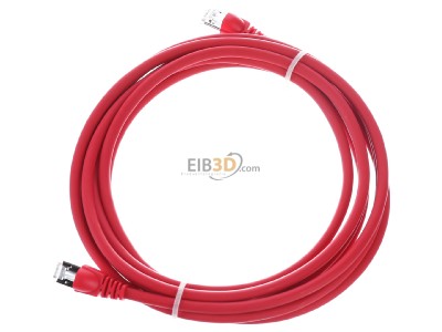 Ansicht oben rechts Telegrtner L00002A0114 Patchkabel S/FTP 6A rt 3,0m 