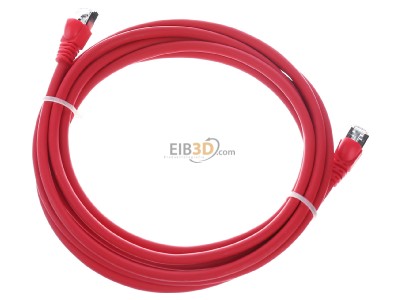Ansicht oben hinten Telegrtner L00002A0114 Patchkabel S/FTP 6A rt 3,0m 