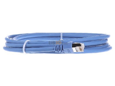 View on the left Telegrtner L00002A0115 RJ45 8(8) Patch cord 6A (IEC) 3m 
