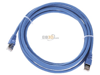 View up front Telegrtner L00002A0115 RJ45 8(8) Patch cord 6A (IEC) 3m 
