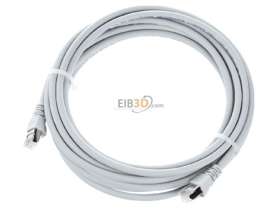 Ansicht oben vorne Telegrtner L00003A0055 Patchkabel S/FTP 6A gr 5,0m 
