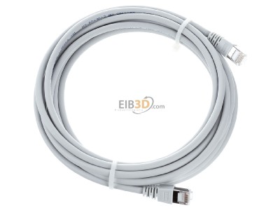 Ansicht oben links Telegrtner L00003A0055 Patchkabel S/FTP 6A gr 5,0m 