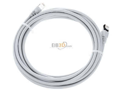 Ansicht oben hinten Telegrtner L00003A0055 Patchkabel S/FTP 6A gr 5,0m 