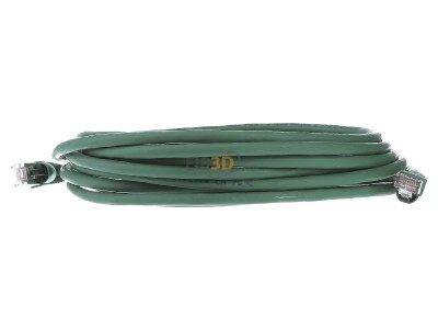Frontansicht Telegrtner L00003A0056 Patchkabel S/FTP 6A gn 5,0m 