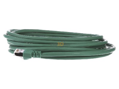 Ansicht rechts Telegrtner L00003A0056 Patchkabel S/FTP 6A gn 5,0m 