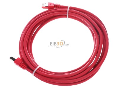 Ansicht oben rechts Telegrtner L00003A0057 Patchkabel S/FTP 6A rt 5,0m 
