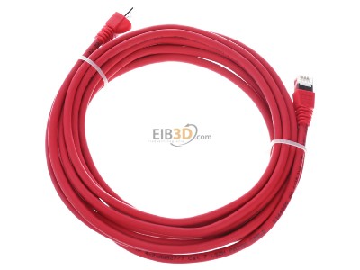 Ansicht oben hinten Telegrtner L00003A0057 Patchkabel S/FTP 6A rt 5,0m 