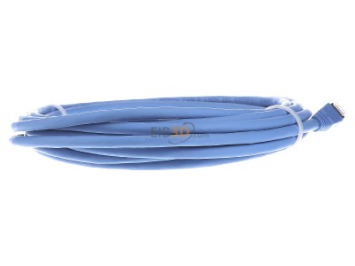 Ansicht hinten Telegrtner L00003A0058 Patchkabel S/FTP 6A bl 5,0m 