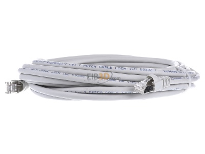 Frontansicht Telegrtner L00004A0054 Patchkabel S/FTP 6A gr 7,5m 1x180Grd 