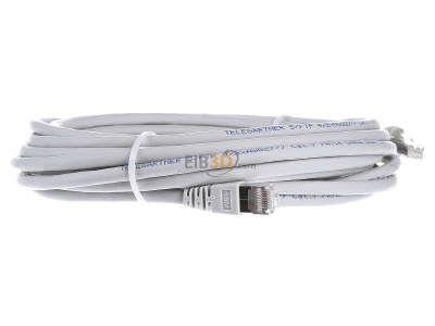 Ansicht links Telegrtner L00004A0054 Patchkabel S/FTP 6A gr 7,5m 1x180Grd 