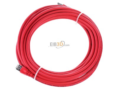 Ansicht oben rechts Telegrtner L00004A0056 Patchkabel S/FTP 6A rt 7,5m 