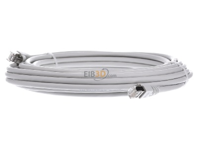 Frontansicht Telegrtner L00005A0027 Patchkabel S/FTP 6A gr 10,0m 1x180Grd 
