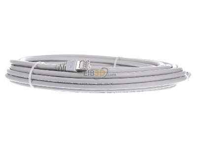 Ansicht links Telegrtner L00005A0027 Patchkabel S/FTP 6A gr 10,0m 1x180Grd 