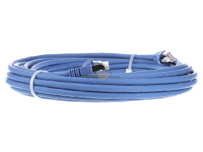 Ansicht links Telegrtner L00005A0030 Patchkabel S/FTP 6A bl 10,0m 