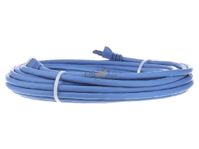 Ansicht rechts Telegrtner L00005A0030 Patchkabel S/FTP 6A bl 10,0m 