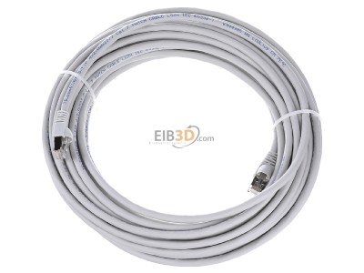 Ansicht oben vorne Telegrtner L00006A0033 Patchkabel S/FTP 6A gr 15,0m 