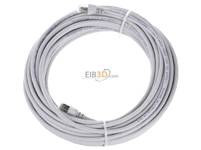 Ansicht oben rechts Telegrtner L00006A0033 Patchkabel S/FTP 6A gr 15,0m 